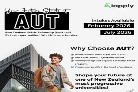 Your Future Starts at Auckland University of Technology (AUT)  New Zealand 